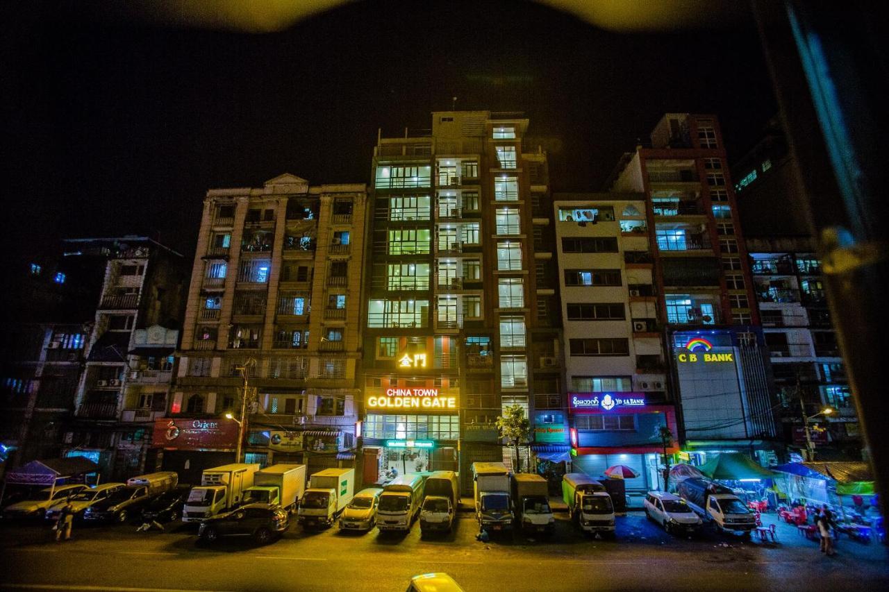 Golden Gate China Town Hotel Yangon Dış mekan fotoğraf